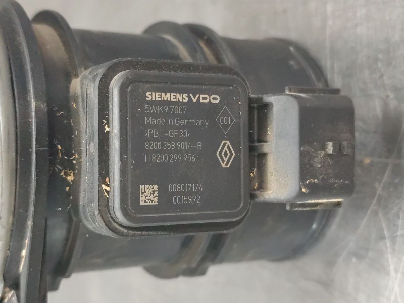 Recambio de caudalimetro para nissan note (e11, ne11) 1.5 dci referencia OEM IAM 5WK97007  