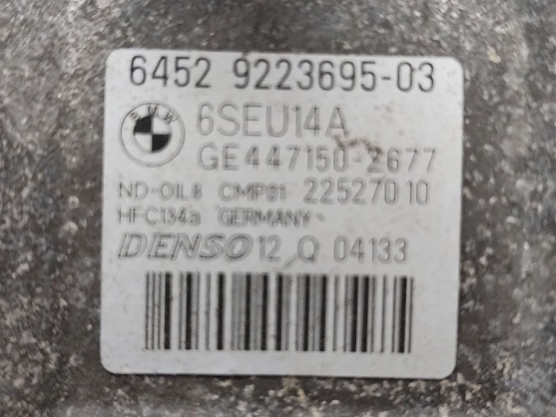 Recambio de compresor de aire para bmw 3 (f30, f80) 318 d xdrive referencia OEM IAM 64529223695  