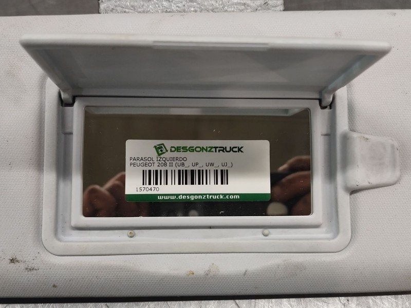 Recambio de parasol izquierdo para peugeot 208 ii (ub_, up_, uw_, uj_) 1.5 bluehdi 100 referencia OEM IAM   