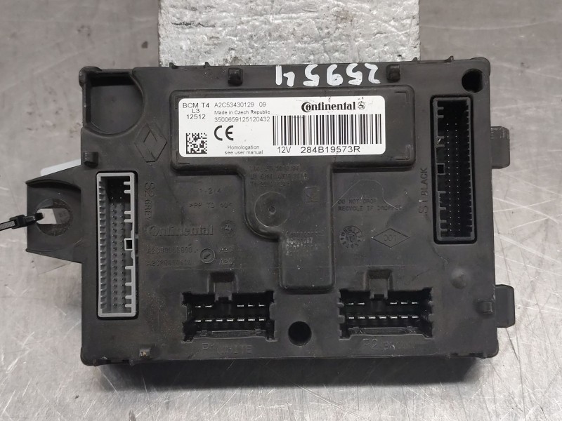 Recambio de modulo electronico para renault clio iv (bh_) 0.9 tce 90 referencia OEM IAM 284B19573R  