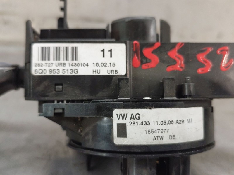 Recambio de mando multifuncion para seat ibiza iii (6l1) 1.9 tdi referencia OEM IAM 6Q0953513G  