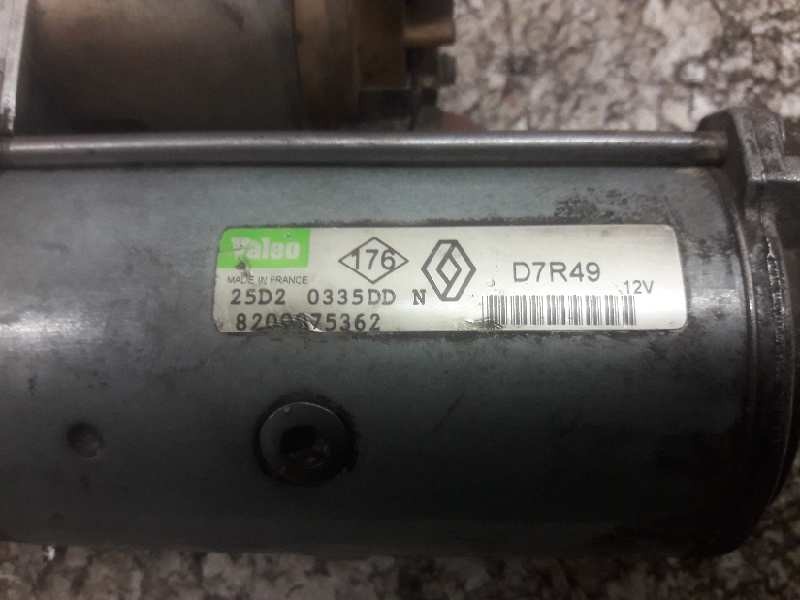 Recambio de motor arranque para renault laguna ii (bg0) authentique referencia OEM IAM 8200075362 11 DIENTES 