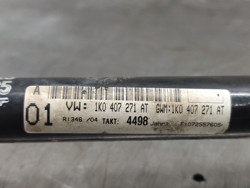 Recambio de transmision delantera izquierda para volkswagen golf v (1k1) 1.9 tdi referencia OEM IAM 1K0407271AT  