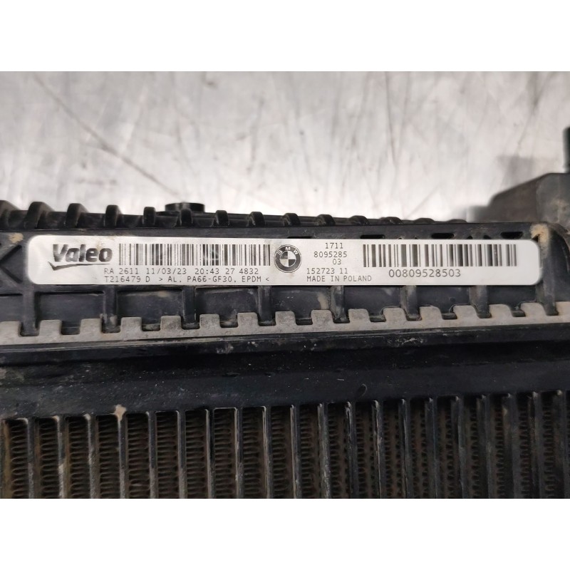 Recambio de radiador agua para bmw 4 descapotable (g23, g83) m4 competition m xdrive referencia OEM IAM 00809528503  