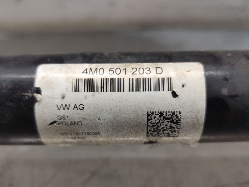 Recambio de transmision trasera izquierda para audi q7 (4mb, 4mg, 4mq) 3.0 tdi quattro referencia OEM IAM 4M0501203D  