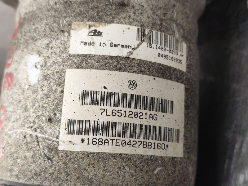Recambio de amortiguador trasero izquierdo para volkswagen touareg (7l6) tdi v10 referencia OEM IAM 7L6512021AG  