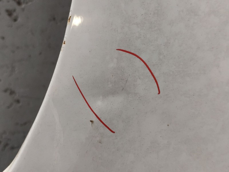 Recambio de aleta delantera izquierda para volkswagen caddy ka/kb (2k) 2.0 sdi referencia OEM IAM   