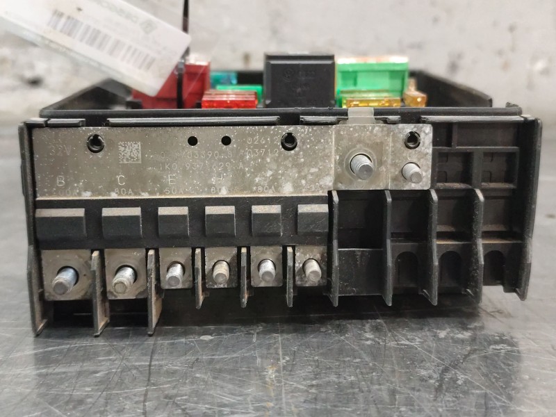Recambio de caja reles / fusibles para volkswagen touran (1t3) 1.6 tdi referencia OEM IAM 1219500522e  