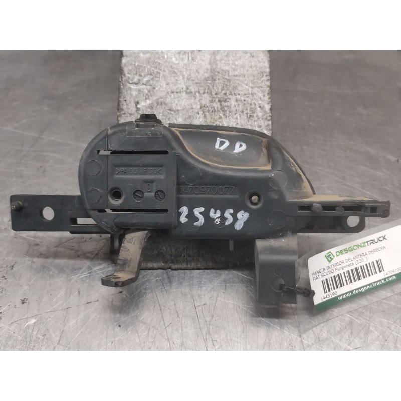 Recambio de maneta interior delantera derecha para fiat scudo furgoneta (220_) 1.9 d referencia OEM IAM 1470970077  