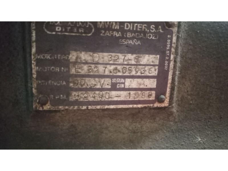 Recambio de motor completo para deutz trucks diter d327-6 referencia OEM IAM D327-6  