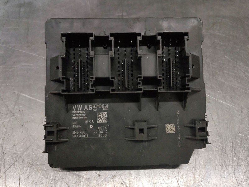 Recambio de centralita comfort para volkswagen touran (1t3) 1.6 tdi referencia OEM IAM 5k0937086m  