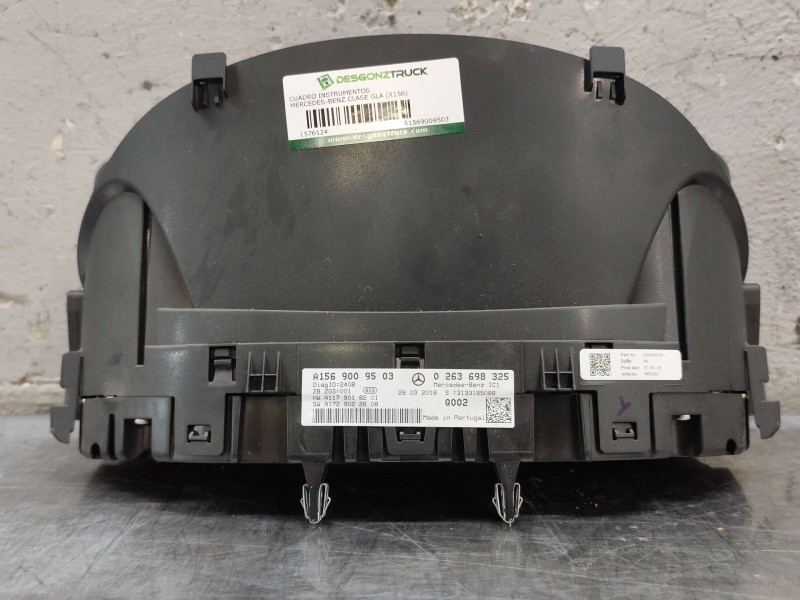 Recambio de cuadro instrumentos para mercedes-benz clase gla (x156) gla 200 (156.943) referencia OEM IAM A1569009503  