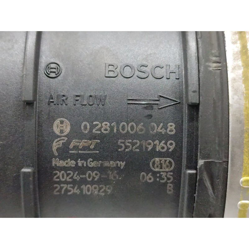 Recambio de tubo admision para iveco daily config. paquetería cabina simple 35s... batalla 3750 referencia OEM IAM   