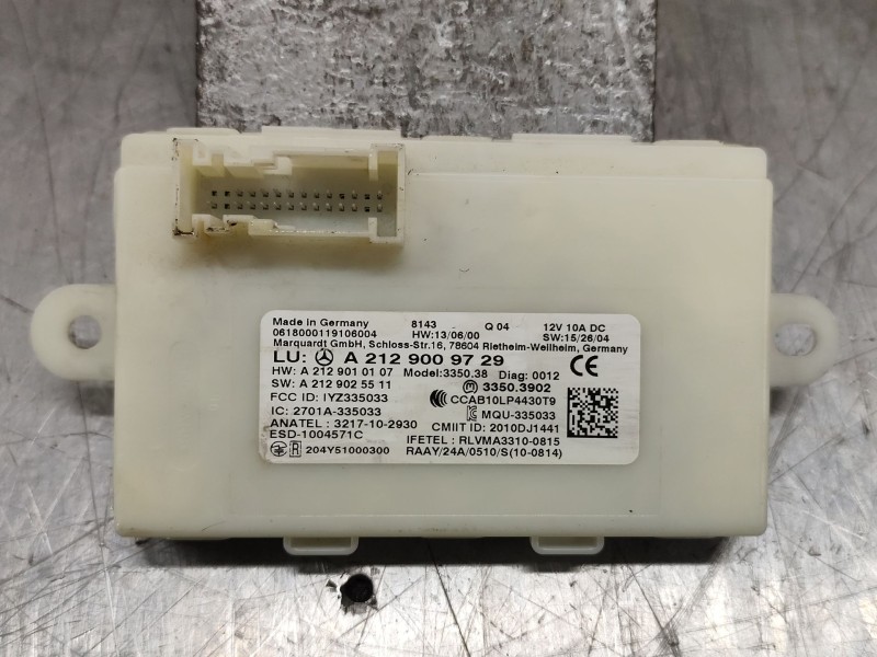 Recambio de modulo electronico para mercedes-benz clase gla (x156) gla 200 (156.943) referencia OEM IAM A2129009729  