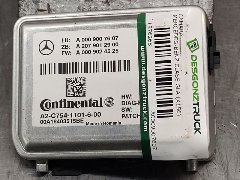 Recambio de camara para mercedes-benz clase gla (x156) gla 200 (156.943) referencia OEM IAM A0009007607  