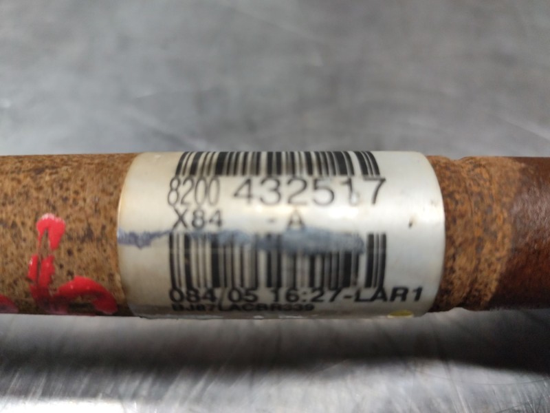 Recambio de transmision delantera izquierda para renault scenic ii authentique referencia OEM IAM 8200432517  