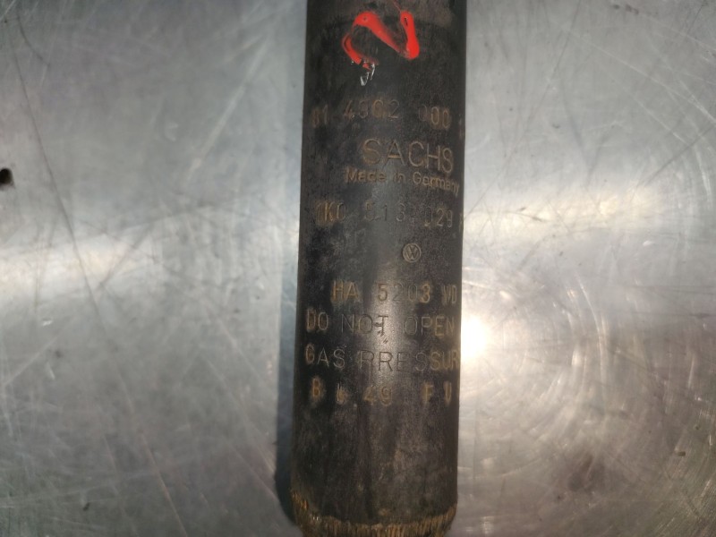 Recambio de amortiguador trasero izquierdo para volkswagen golf v berlina (1k1) conceptline (e) referencia OEM IAM   