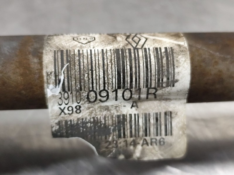 Recambio de transmision delantera derecha para renault clio iv (bh_) 0.9 tce 90 referencia OEM IAM 391009101R  