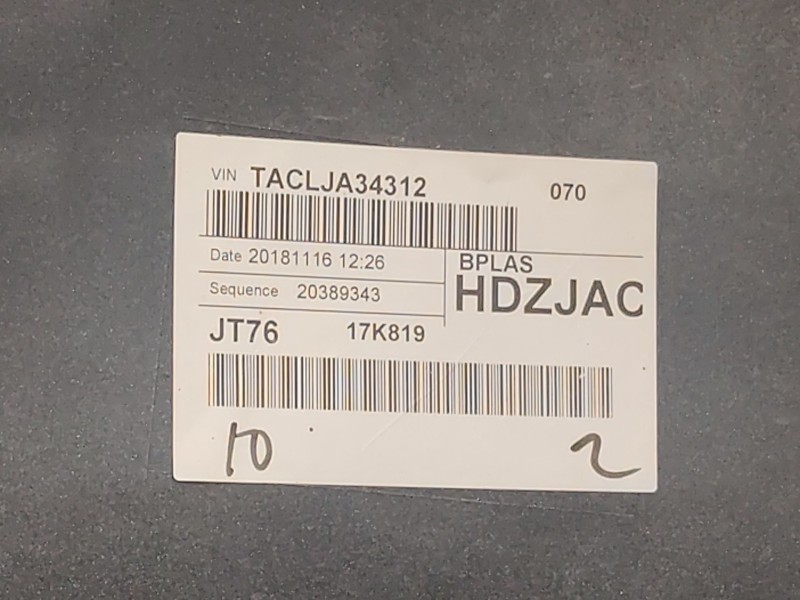 Recambio de paragolpes delantero para ford tourneo courier b460 monospace 1.0 ecoboost referencia OEM IAM   