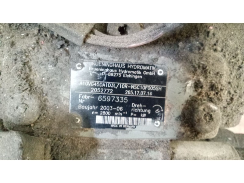 Recambio de despiece motor para isuzu 3ld1nab referencia OEM IAM 3LD1NABDB 3LD1NAB A10VG45DA1D3L