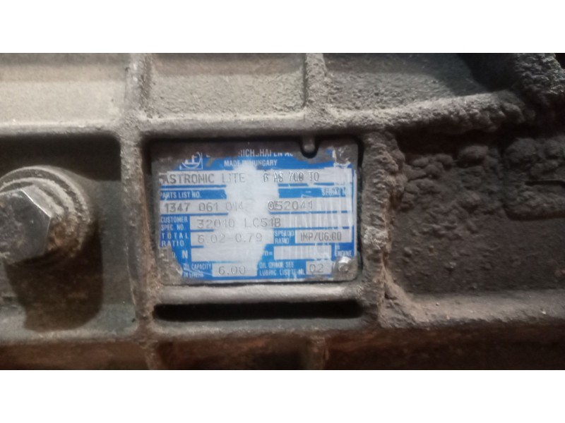 Recambio de caja cambios para renault serie d referencia OEM IAM 6AS700TO 1347061014 32010LC51B