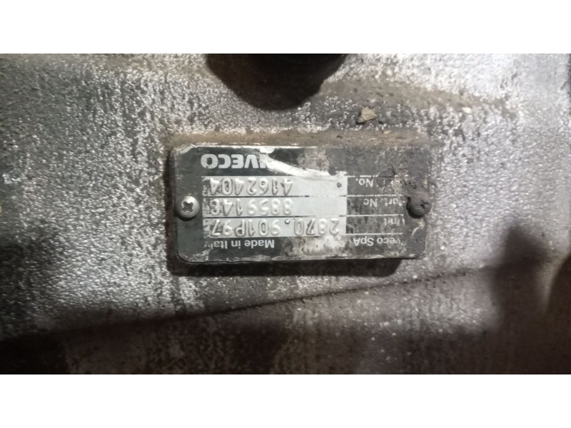 Recambio de caja cambios para iveco eurocargo 05.03  5.9 diesel referencia OEM IAM 2870901P97 8859148 4162404