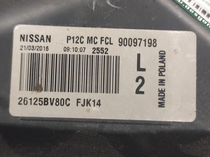 Recambio de faro izquierdo para nissan juke (f15) 1.6 dig-t nismo rs referencia OEM IAM 90097198  