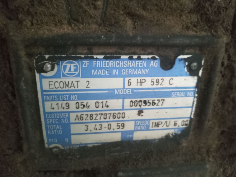 Recambio de caja cambios para mercedes-benz oc 500 rf 2542 referencia OEM IAM 6HP592C 4149054014 A62282707600