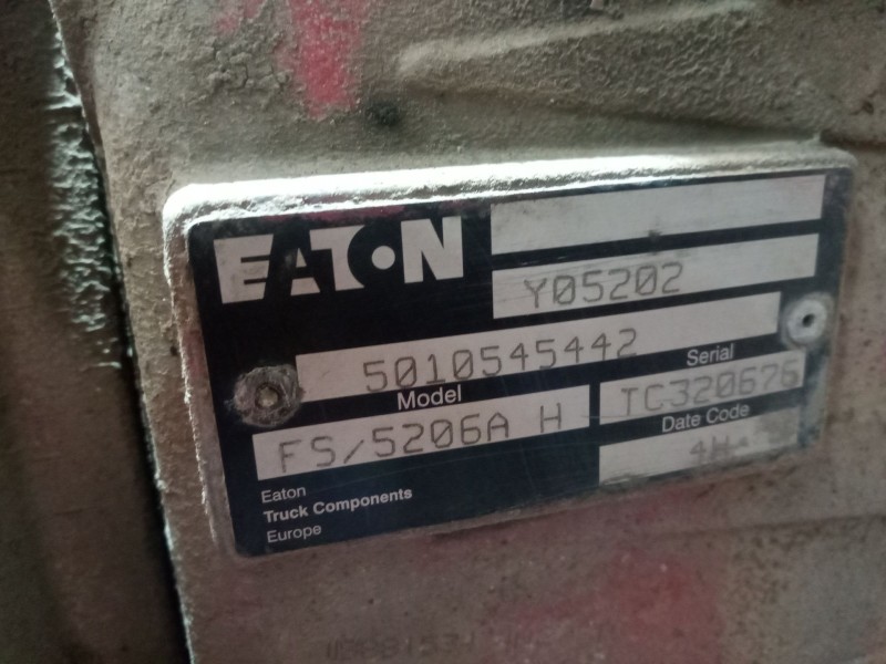 Recambio de caja cambios para renault midlum 6.2 diesel referencia OEM IAM FS5206AH 5010545442 Y05202