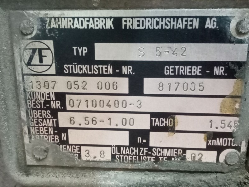 Recambio de caja cambios para nissan eco-t eco t-130 referencia OEM IAM S542 1307052006 071004003