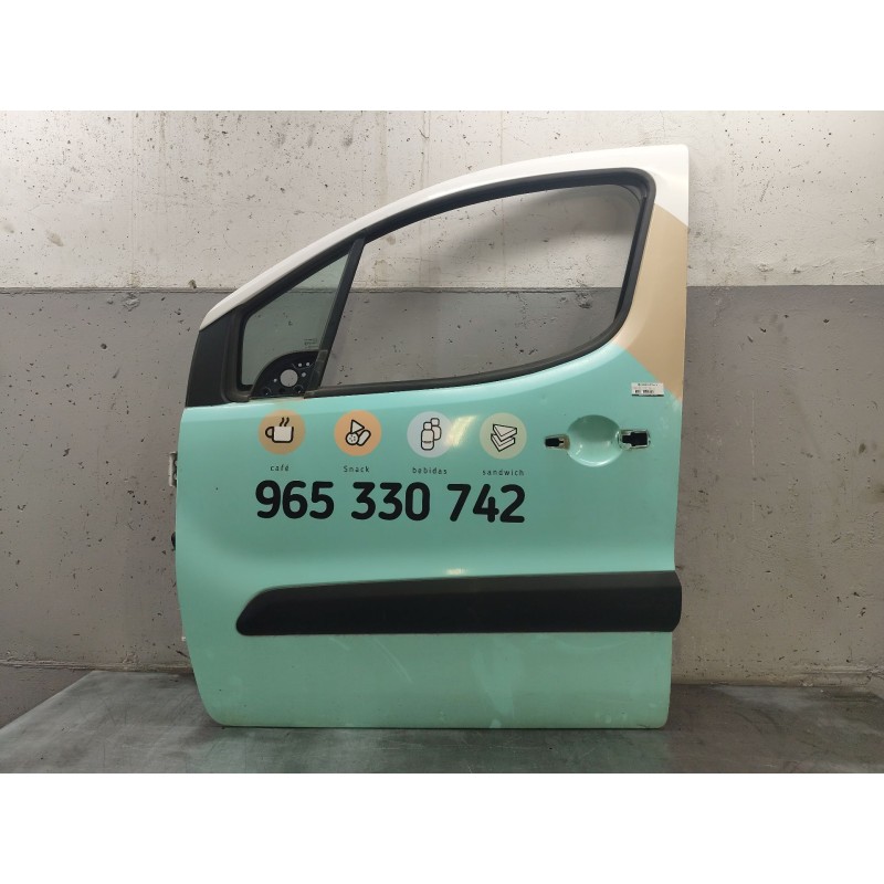 Recambio de puerta delantera izquierda para citroën berlingo multispace (b9) 1.6 hdi 75 16v referencia OEM IAM   