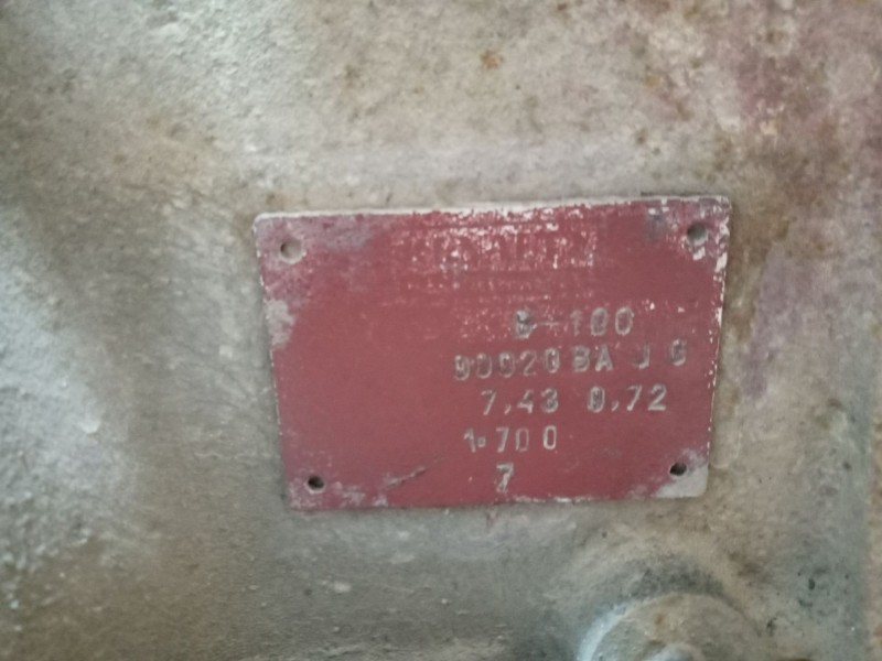 Recambio de caja cambios para renault dg 230.20 referencia OEM IAM B100  