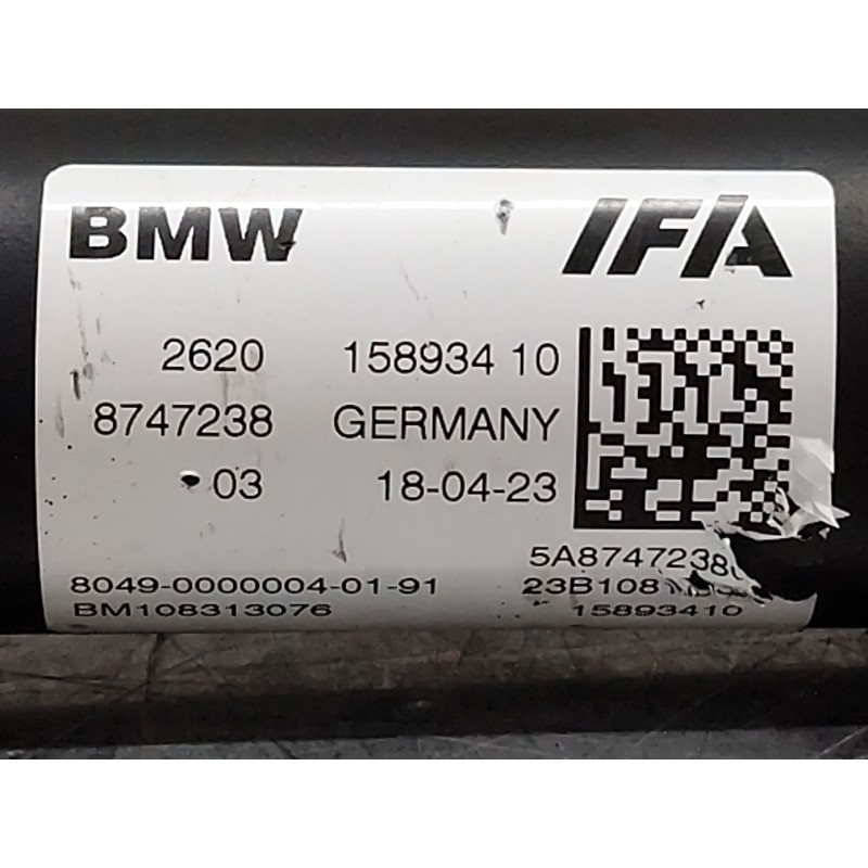 Recambio de transmision central delantera para bmw 4 descapotable (g23, g83) m4 competition m xdrive referencia OEM IAM   