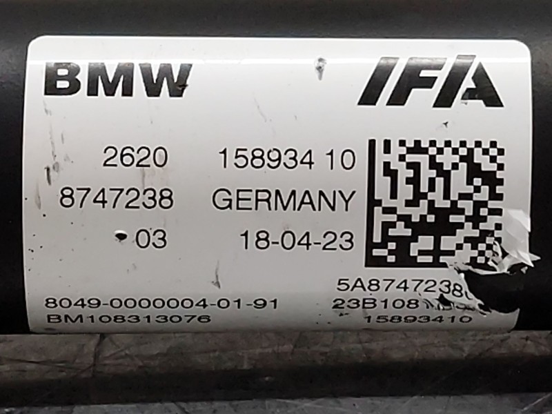 Recambio de transmision central delantera para bmw 4 descapotable (g23, g83) m4 competition m xdrive referencia OEM IAM   