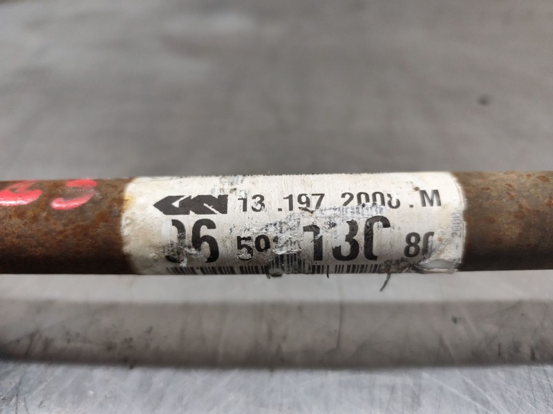 Recambio de transmision delantera izquierda para peugeot 207 1.4 16v vti referencia OEM IAM 9659318080  