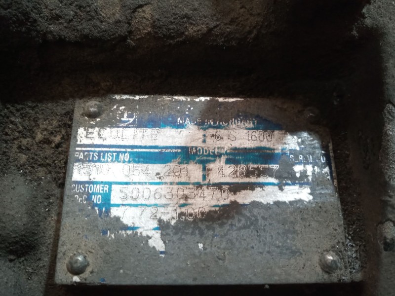 Recambio de caja cambios para iveco 397e.12.35-er referencia OEM IAM 6S1600 1310054201 5006303470