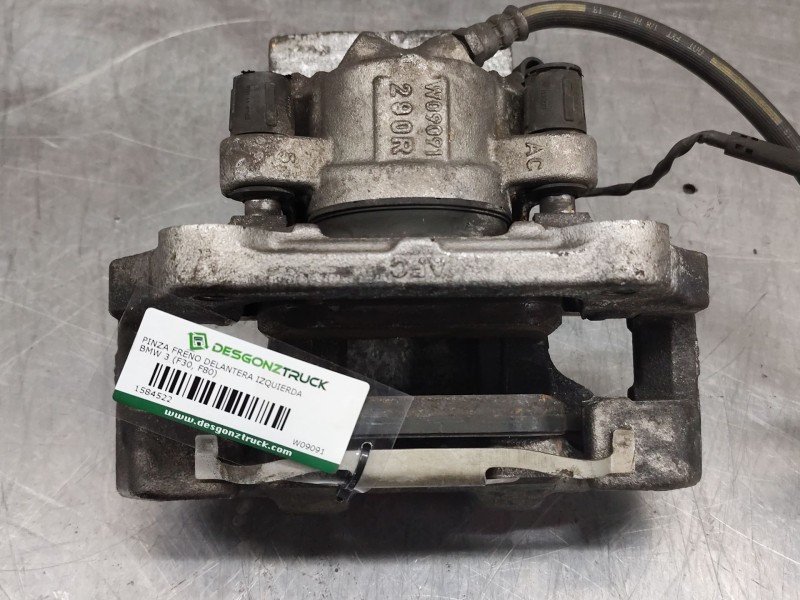 Recambio de pinza freno delantera izquierda para bmw 3 (f30, f80) 318 d xdrive referencia OEM IAM W09091  
