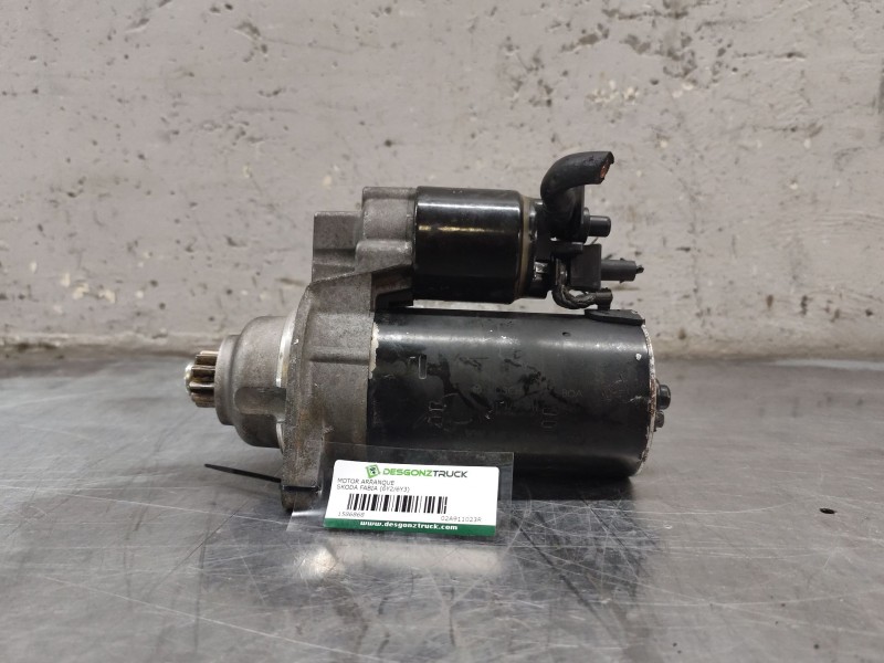 Recambio de motor arranque para skoda fabia (6y2/6y3) 1.9 tdi referencia OEM IAM 02A911023R  