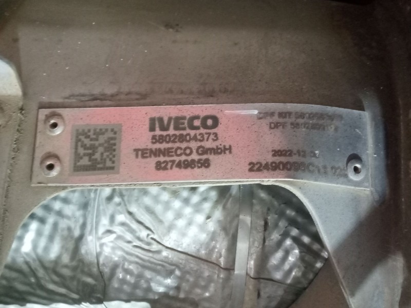Recambio de catalizador para iveco stralis (as) 12.9 diesel referencia OEM IAM 5802804373  
