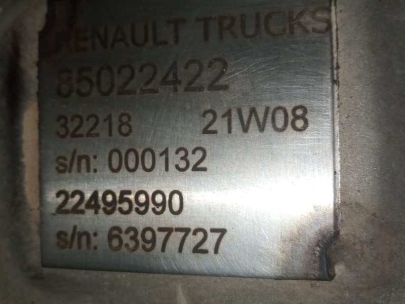 Recambio de catalizador para renault serie t 12.8 diesel referencia OEM IAM 7422570070 85022422 