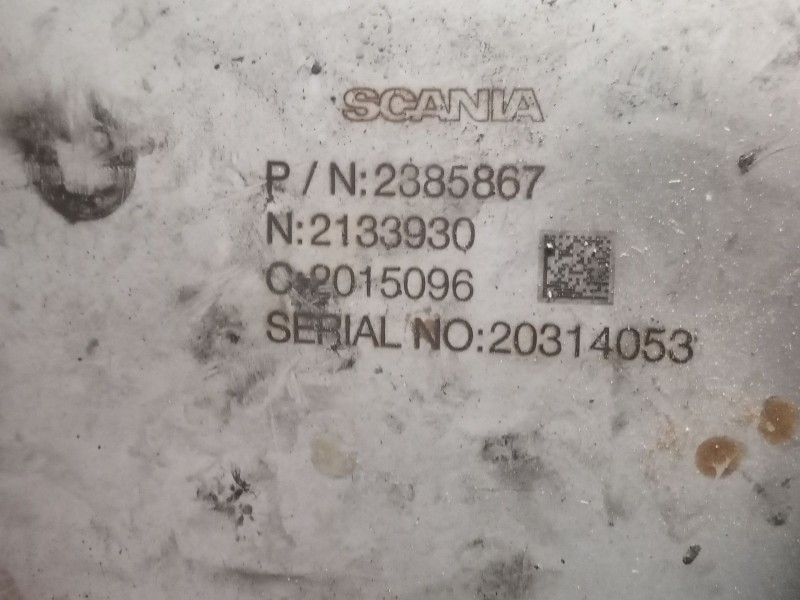 Recambio de catalizador para scania magnus referencia OEM IAM 2385867  