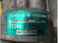 Recambio de compresor aire acondicionado para peugeot 307 break / sw (s1) 1.6 hdi referencia OEM IAM 9655191580   2