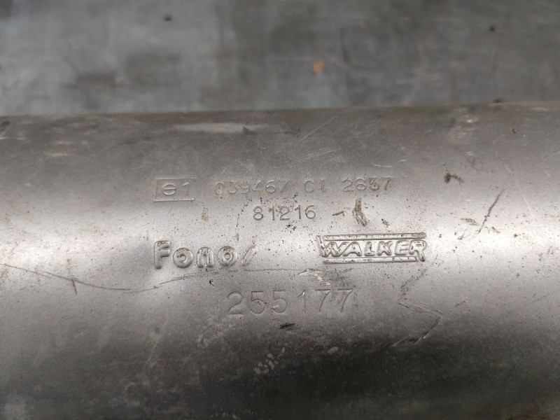 Recambio de silenciador trasero para citroën xsara picasso 1.8 16v referencia OEM IAM 039467CI2857  