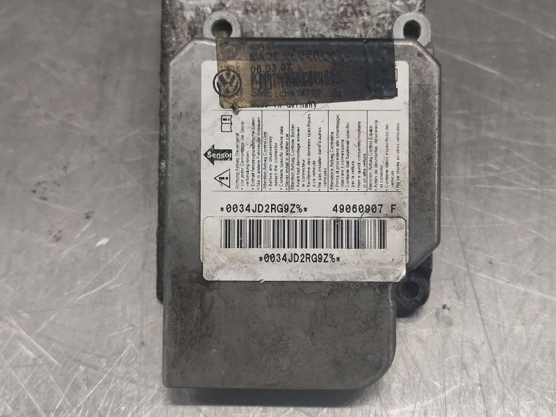 Recambio de centralita airbag para seat leon (1m1) signo referencia OEM IAM 1C0909605A 5WK43122 