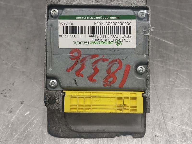 Recambio de centralita airbag para seat leon (1m1) signo referencia OEM IAM 1C0909605A 5WK43122 