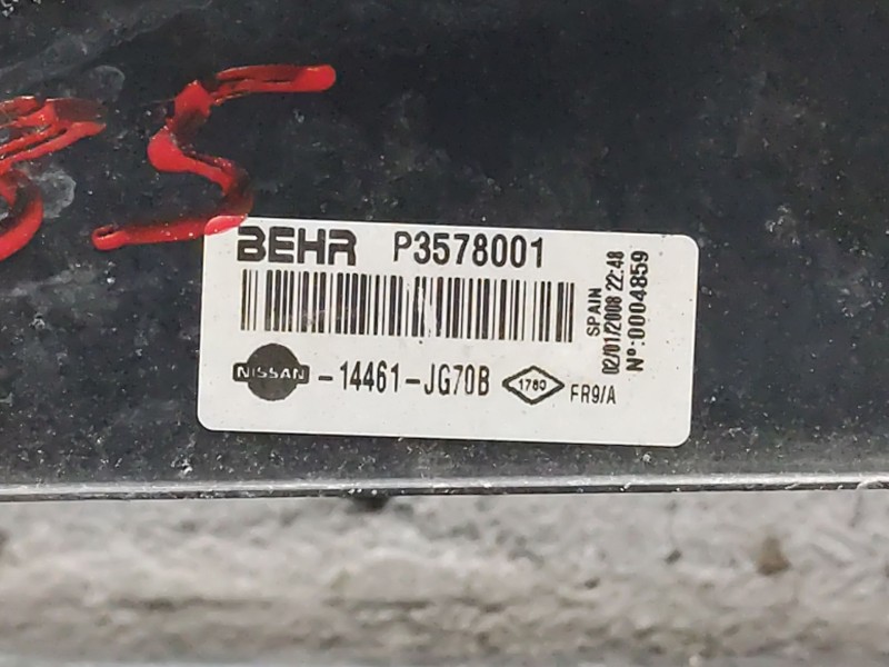 Recambio de intercooler para nissan x-trail ii (t31) 2.0 dci 4x4 referencia OEM IAM P3578001  