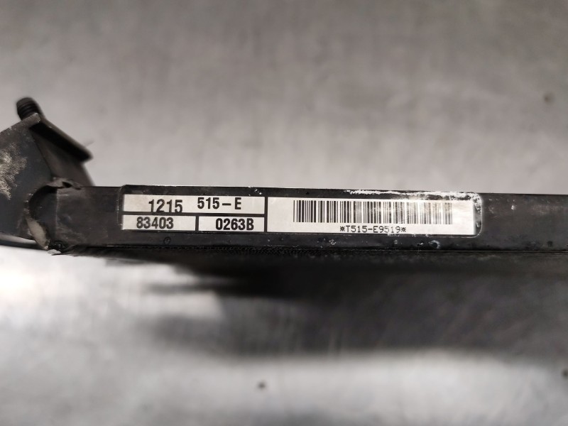 Recambio de condensador / radiador a/a para jeep compass (mk49) 2.2 crd referencia OEM IAM 1215515E  