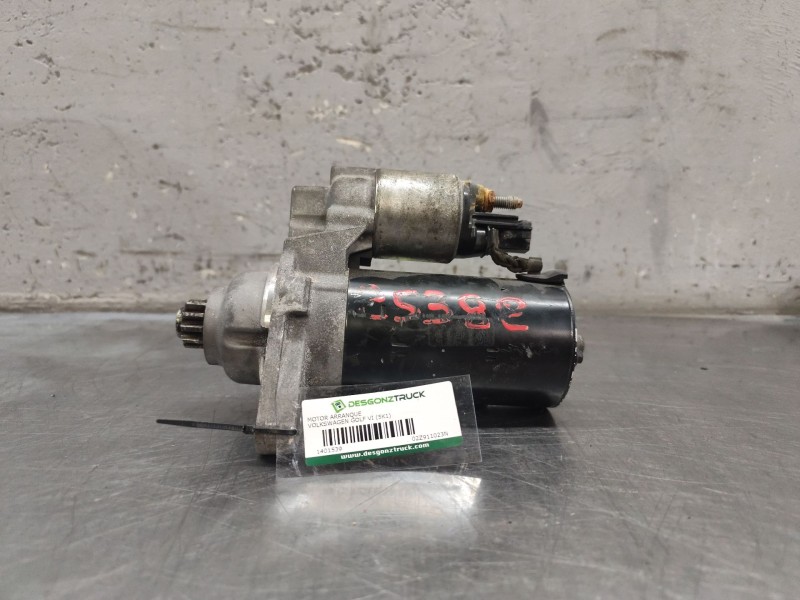 Recambio de motor arranque para volkswagen golf vi (5k1) 2.0 tdi referencia OEM IAM 02Z911023N  