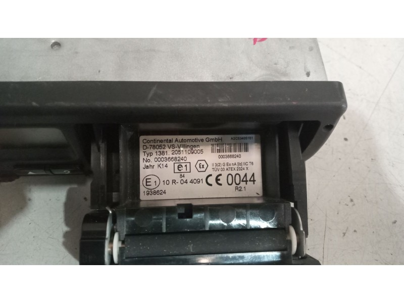 Recambio de tacografo para daf serie xf106 referencia OEM IAM 13812051109005 0003668240 1938624