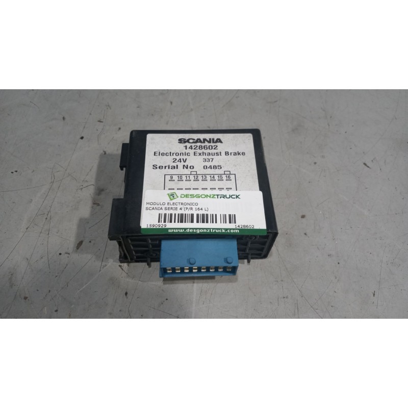 Recambio de modulo electronico para scania serie 4 (p/r 164 l) 15.6 diesel referencia OEM IAM 1428602  